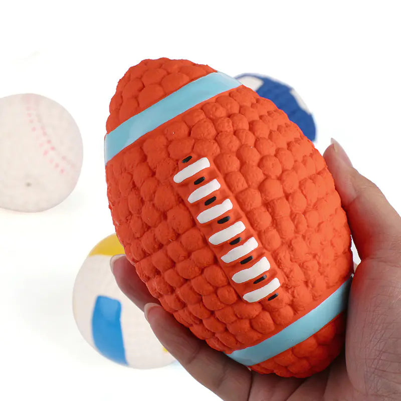 Durable Interactive Chew Ball for Dogs and Pets