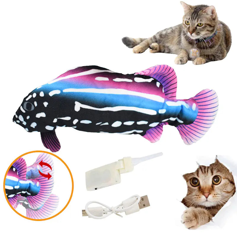 Electric Cat Toy - Wobbling Fish