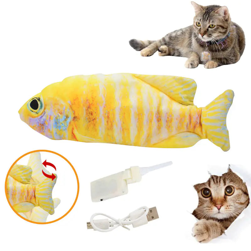 Electric Cat Toy - Wobbling Fish
