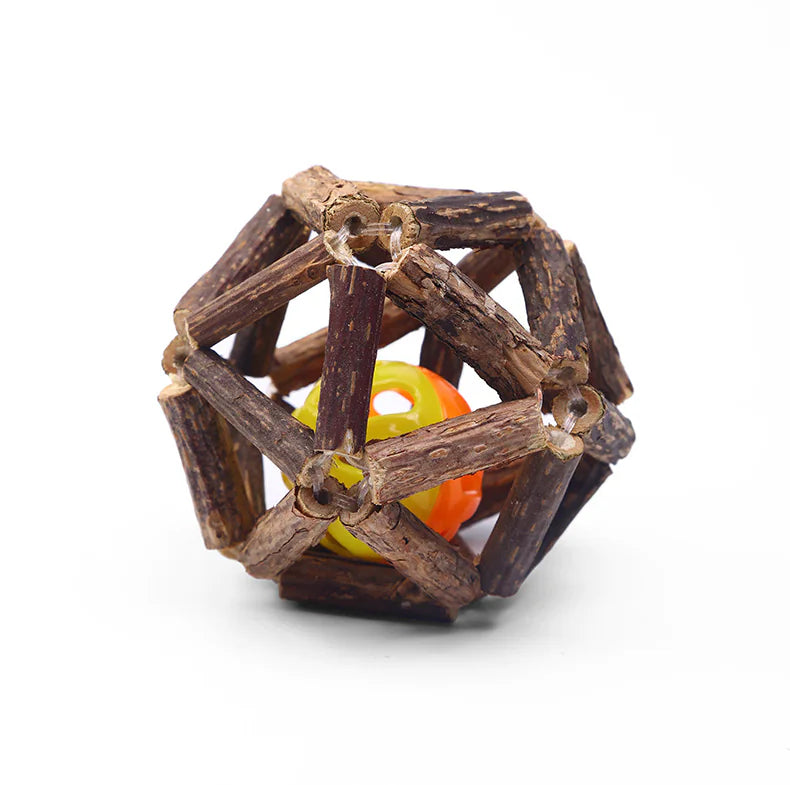 Cat Toy Set with Catnip Balls and Dental Chew Sticks