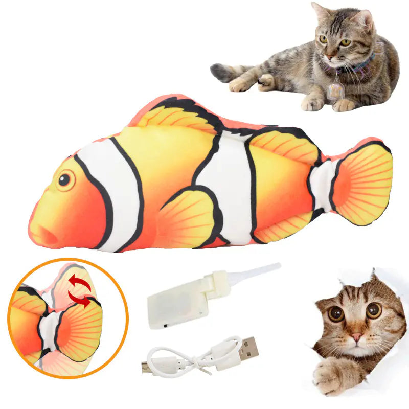Electric Cat Toy - Wobbling Fish