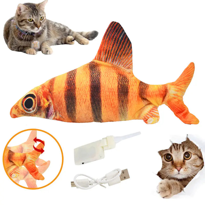 Electric Cat Toy - Wobbling Fish
