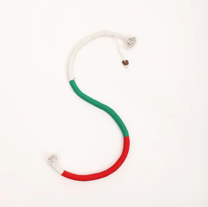 Cotton Rope Cat Chew Toy with Silvervine Fruit