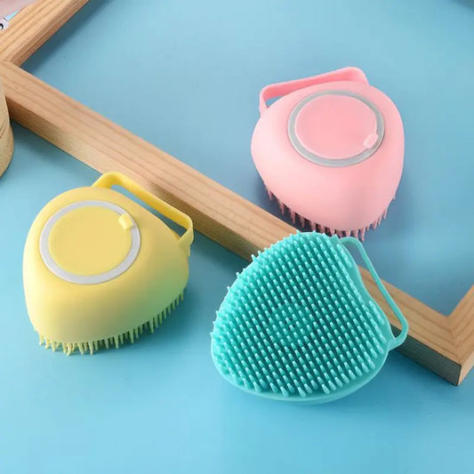 Silicone Bath Brush for Dogs and Cats Grooming Tool