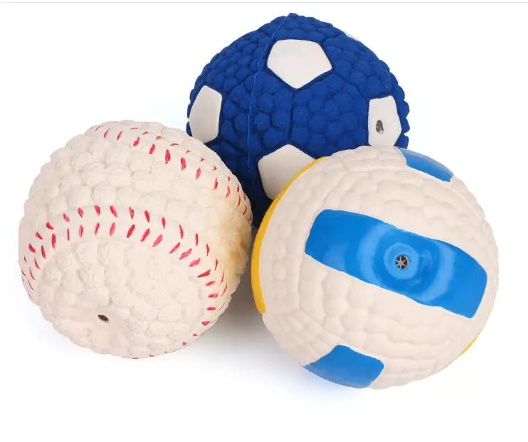 Durable Interactive Chew Ball for Dogs and Pets