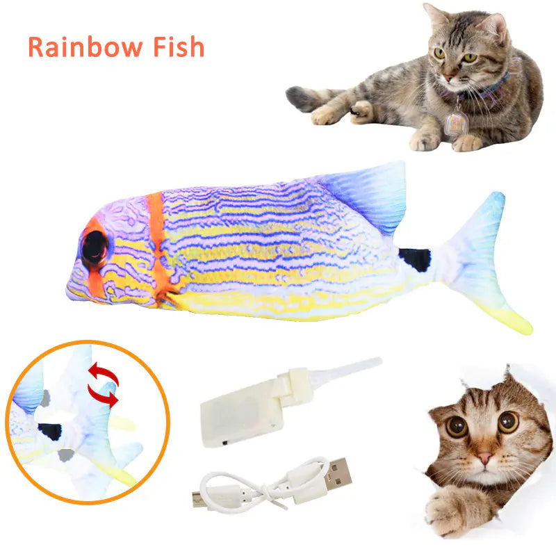 Electric Cat Toy - Wobbling Fish