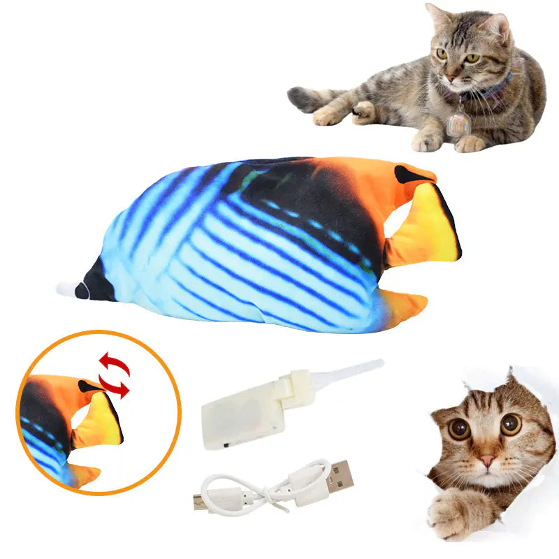 Electric Cat Toy - Wobbling Fish