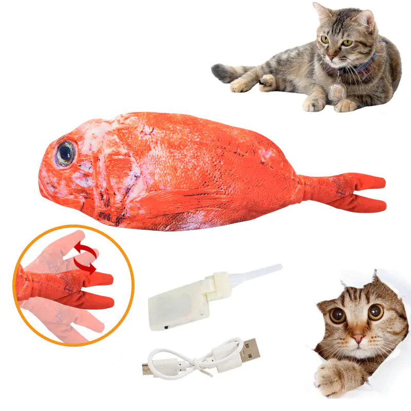 Electric Cat Toy - Wobbling Fish