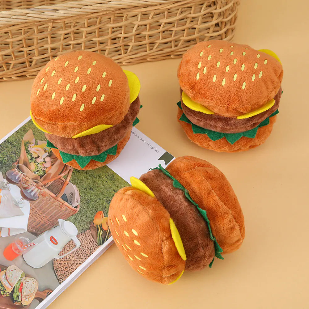 Pet Chew Toy with Sound for Dogs - Durable Plush Toy