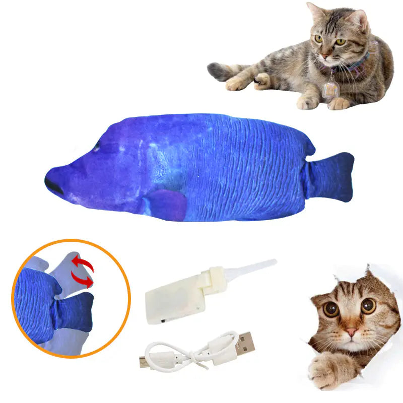 Electric Cat Toy - Wobbling Fish