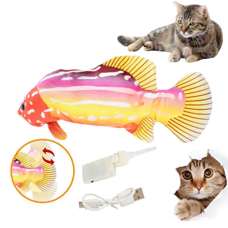 Electric Cat Toy - Wobbling Fish