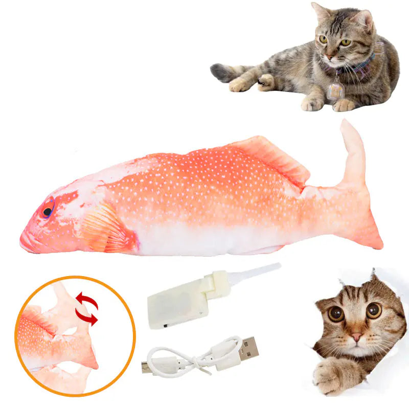 Electric Cat Toy - Wobbling Fish